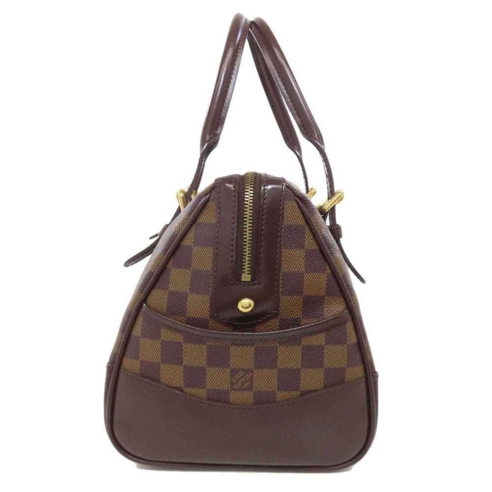 LOUIS VUITTON Brown Damier Canvas Boston Bag - Picture 3 of 11